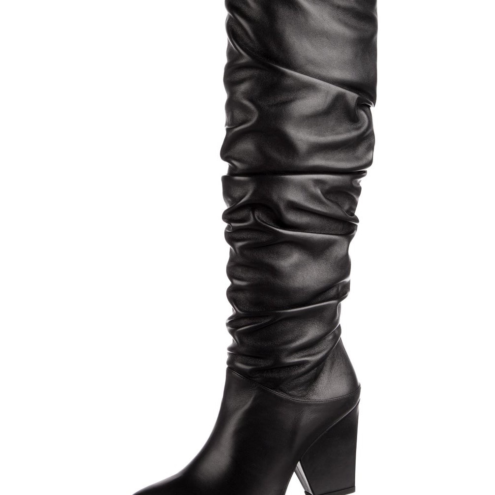 Stuart Weitzman Black Over-The-Knee Boots- Smashing